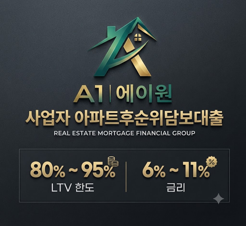 사업자 아파트후순위담보대출, 추가 자금도 가능할까? 승인 조건과 한도 실제 사례 총정리