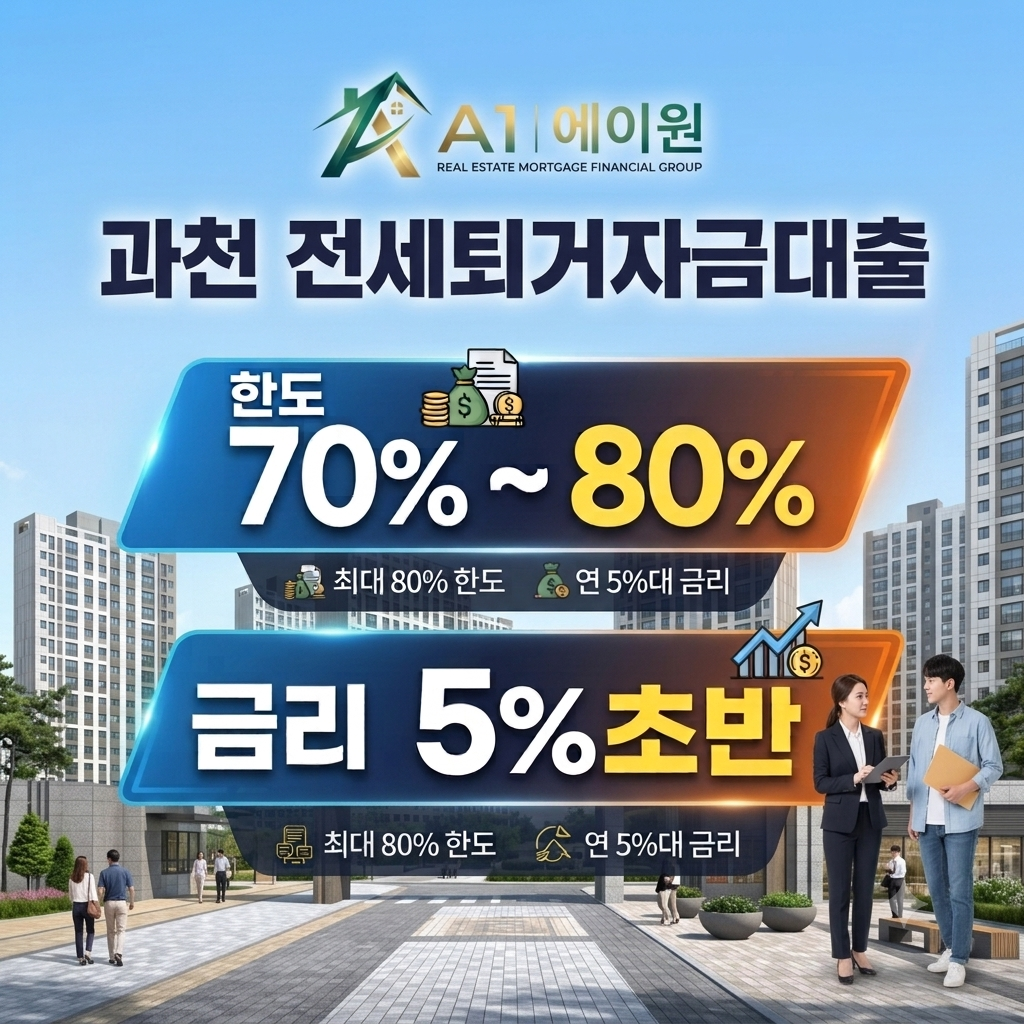 과천 전세퇴거자금대출 알아보며 한도와 금리, 자격 조건을 비교해 본 경험