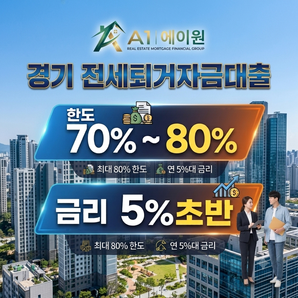 경기도 전세퇴거자금대출 상담하며 알아본 한도와 금리, 1주택자와 다주택자 조건 비교